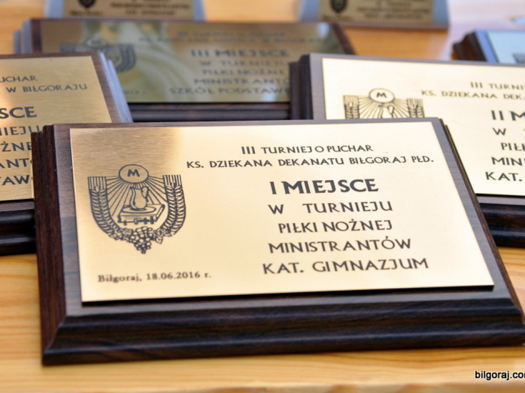 III Dekanalny Turniej Piłki Nożnej Ministrantów - Biłgoraj 2016 (FOTO, WYNIKI)