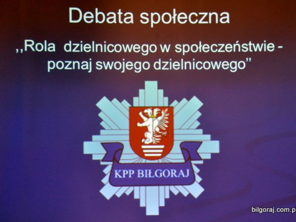 Rozmawiali o dzielnicowych i ich roli