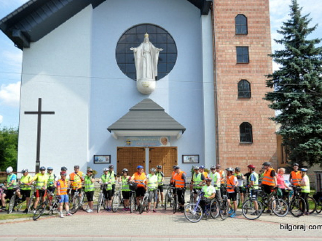 Wyruszyła V Biłgorajska Pielgrzymka Rowerowa na Jasną Górę (FOTO)