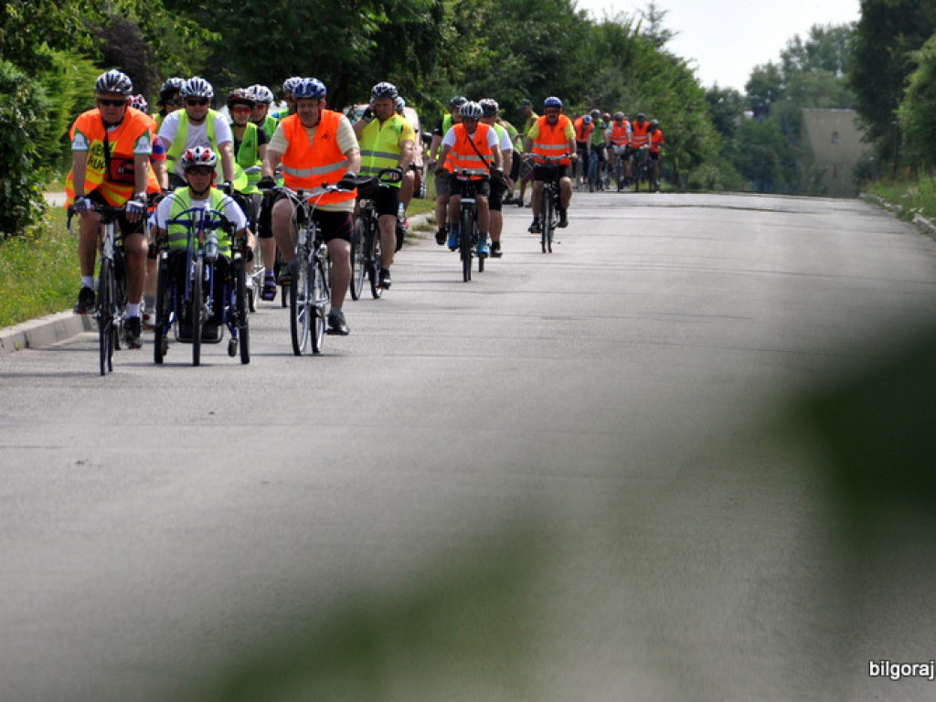 Wyruszyła V Biłgorajska Pielgrzymka Rowerowa na Jasną Górę (FOTO)