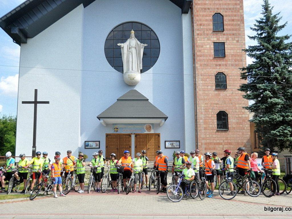 Wyruszyła V Biłgorajska Pielgrzymka Rowerowa na Jasną Górę (FOTO)