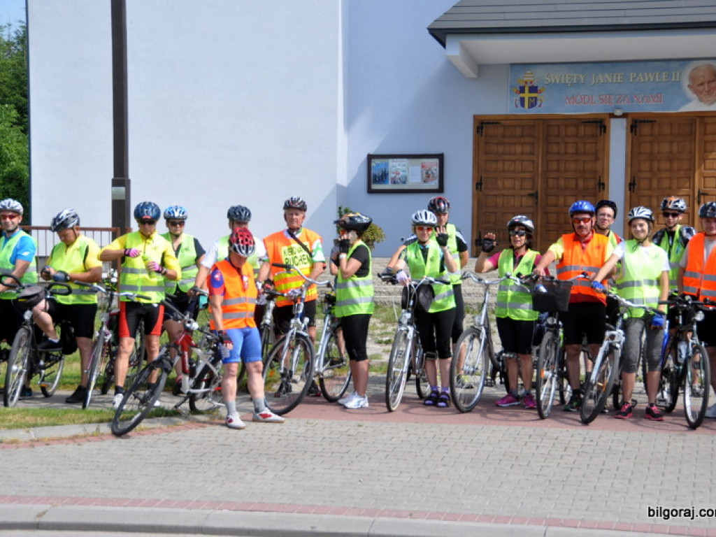 Wyruszyła V Biłgorajska Pielgrzymka Rowerowa na Jasną Górę (FOTO)