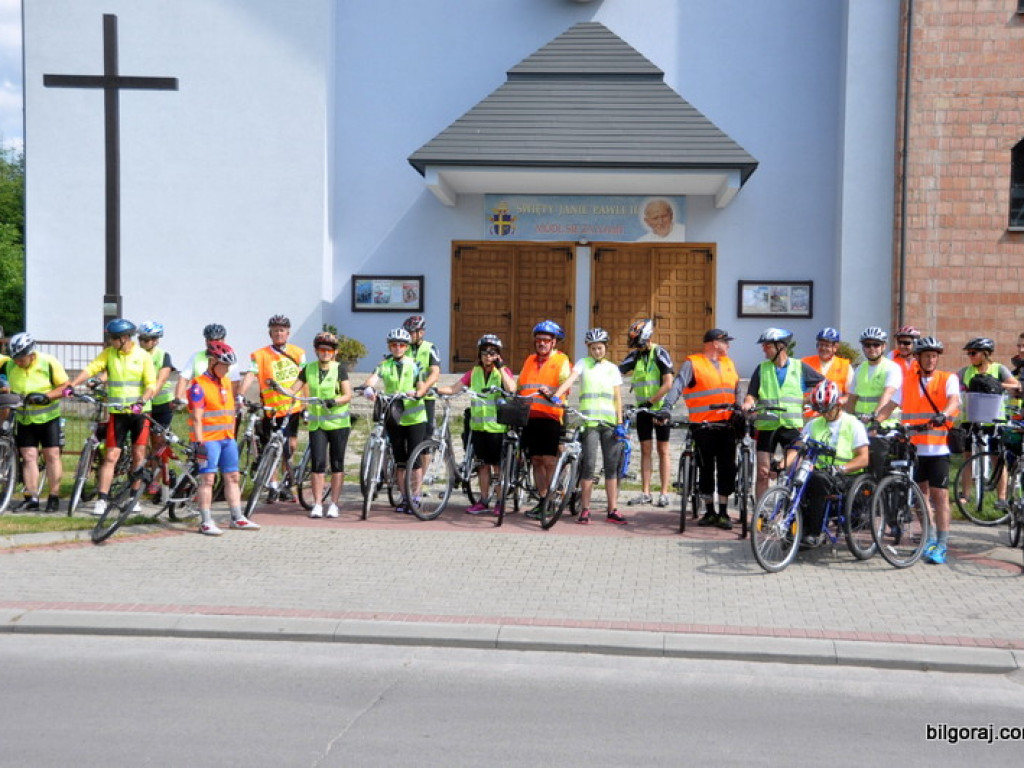 Wyruszyła V Biłgorajska Pielgrzymka Rowerowa na Jasną Górę (FOTO)