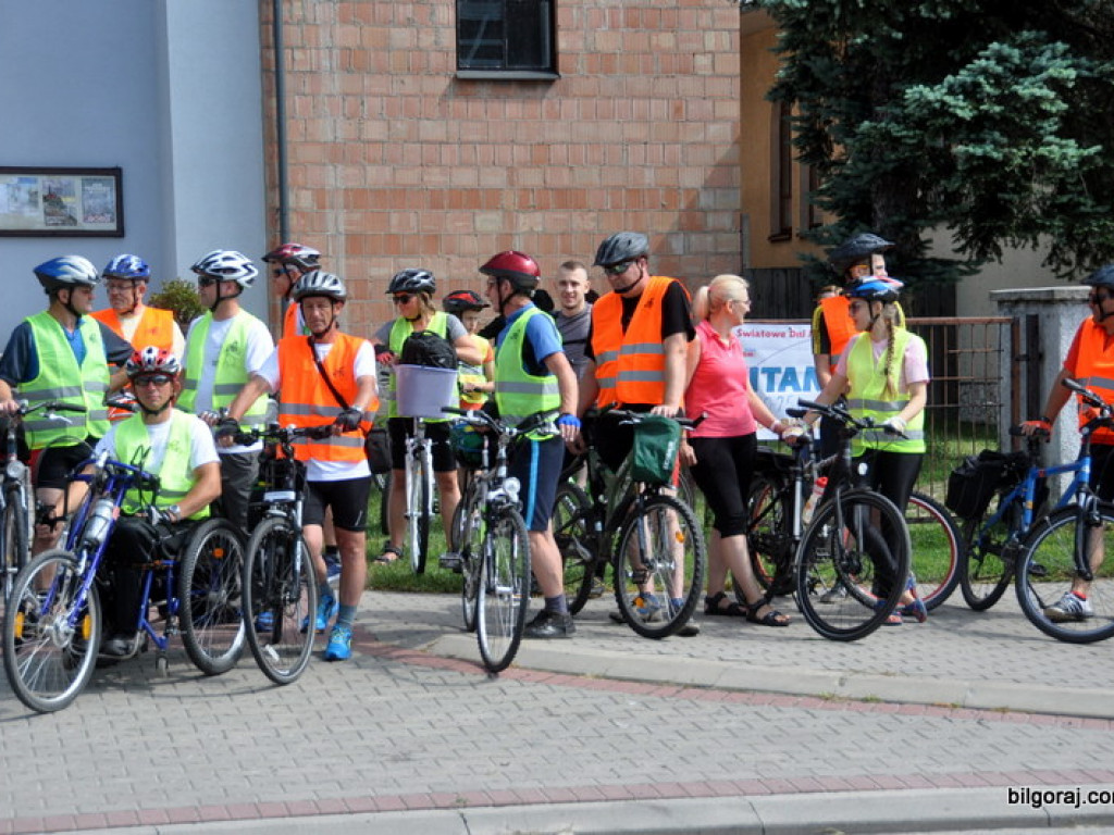 Wyruszyła V Biłgorajska Pielgrzymka Rowerowa na Jasną Górę (FOTO)