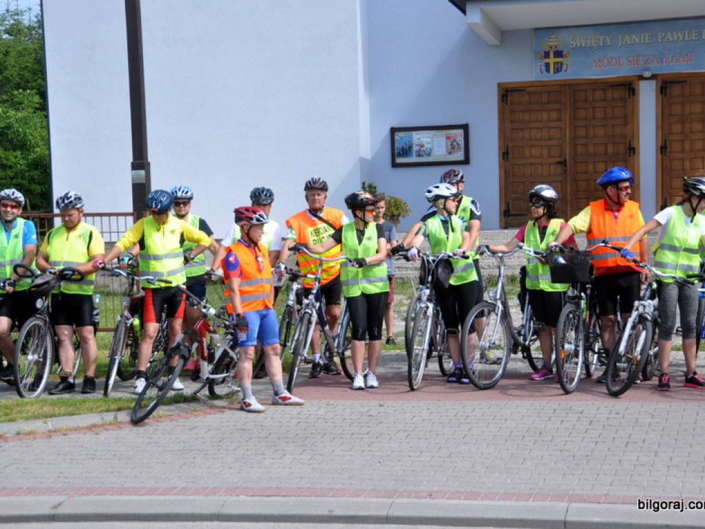 Wyruszyła V Biłgorajska Pielgrzymka Rowerowa na Jasną Górę (FOTO)