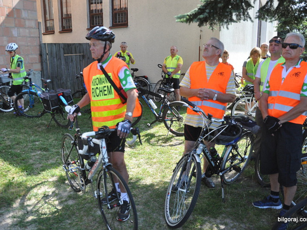 Wyruszyła V Biłgorajska Pielgrzymka Rowerowa na Jasną Górę (FOTO)