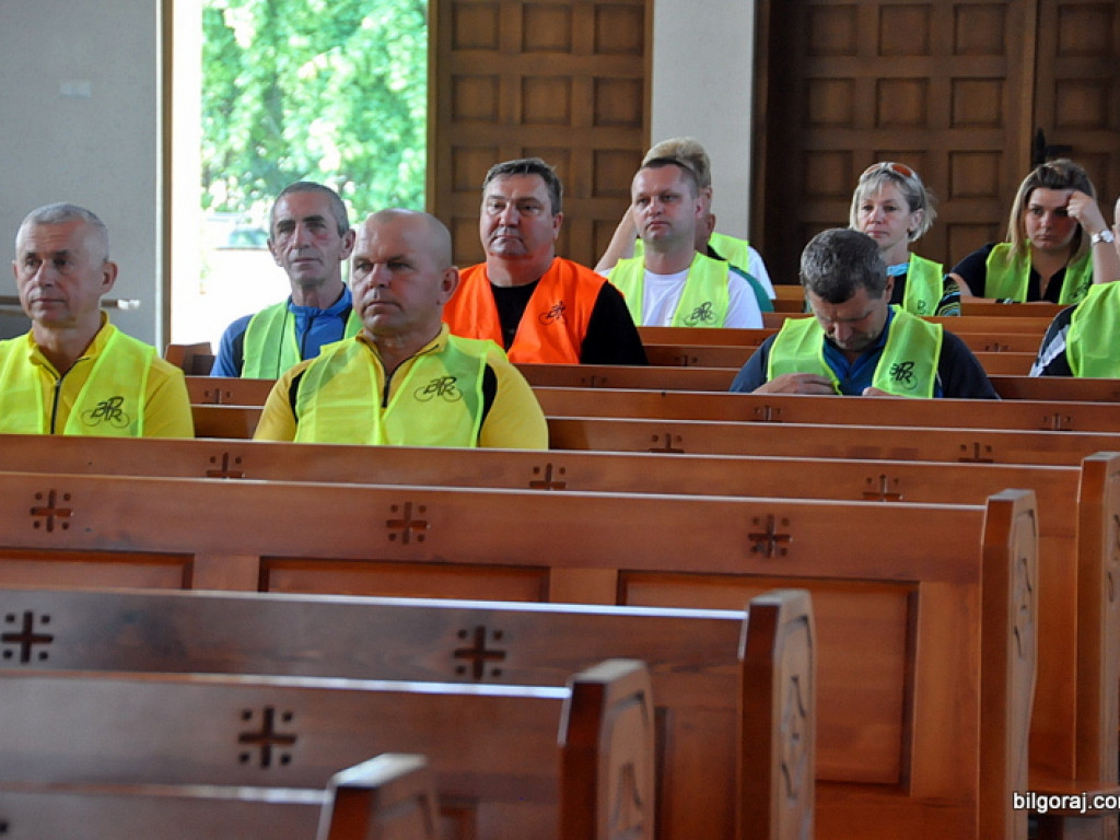 Wyruszyła V Biłgorajska Pielgrzymka Rowerowa na Jasną Górę (FOTO)