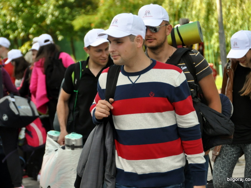 Światowe Dni Młodzieży - pielgrzymi z Litwy przybyli do Biłgoraja (FOTO)