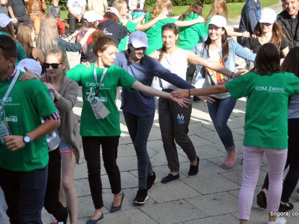 Światowe Dni Młodzieży - pielgrzymi z Litwy przybyli do Biłgoraja (FOTO)