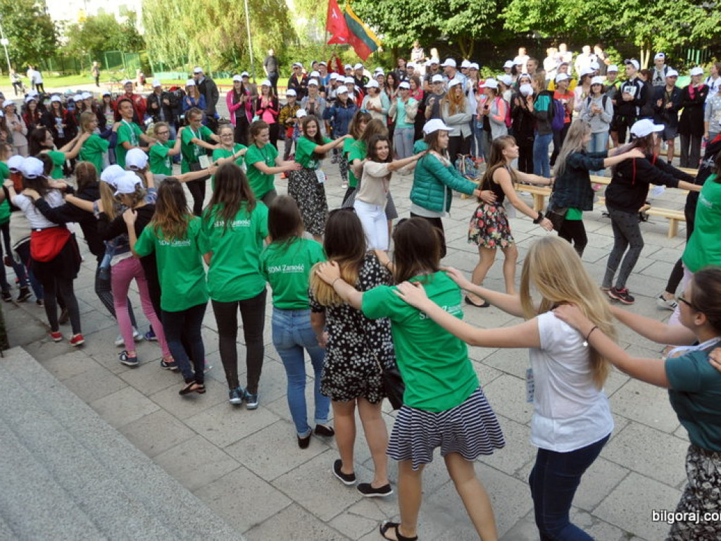 Światowe Dni Młodzieży - pielgrzymi z Litwy przybyli do Biłgoraja (FOTO)