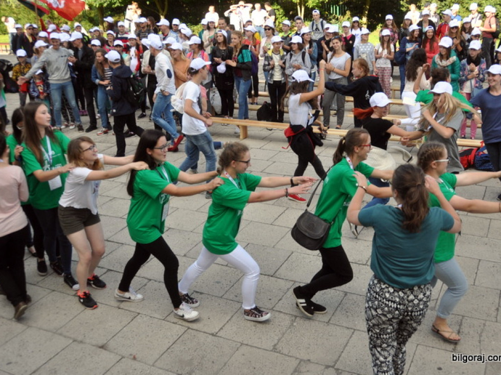 Światowe Dni Młodzieży - pielgrzymi z Litwy przybyli do Biłgoraja (FOTO)