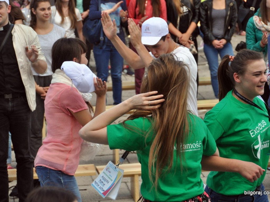 Światowe Dni Młodzieży - pielgrzymi z Litwy przybyli do Biłgoraja (FOTO)