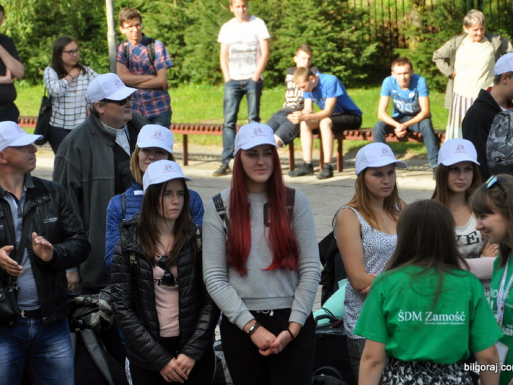 Światowe Dni Młodzieży - pielgrzymi z Litwy przybyli do Biłgoraja (FOTO)