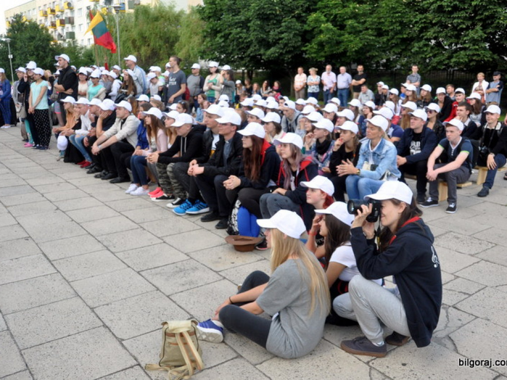 Światowe Dni Młodzieży - pielgrzymi z Litwy przybyli do Biłgoraja (FOTO)