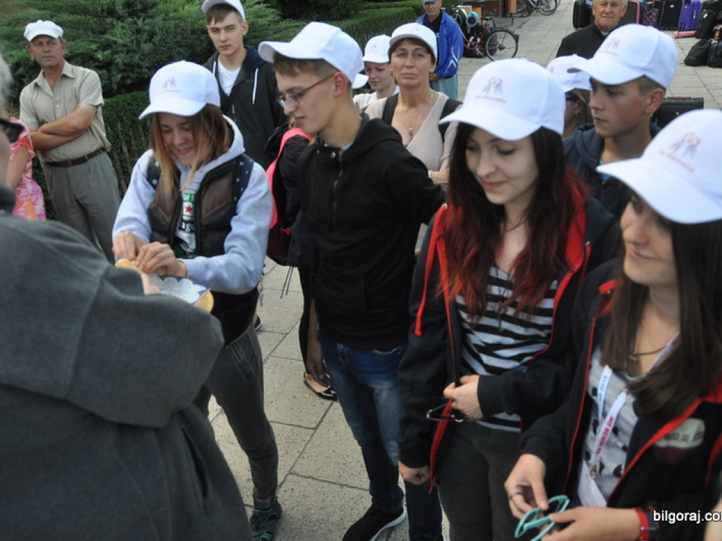 Światowe Dni Młodzieży - pielgrzymi z Litwy przybyli do Biłgoraja (FOTO)