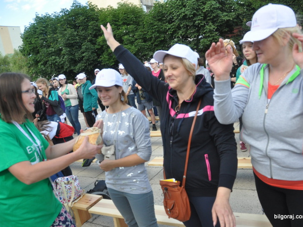 Światowe Dni Młodzieży - pielgrzymi z Litwy przybyli do Biłgoraja (FOTO)