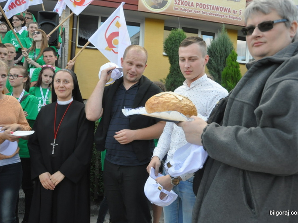 Światowe Dni Młodzieży - pielgrzymi z Litwy przybyli do Biłgoraja (FOTO)