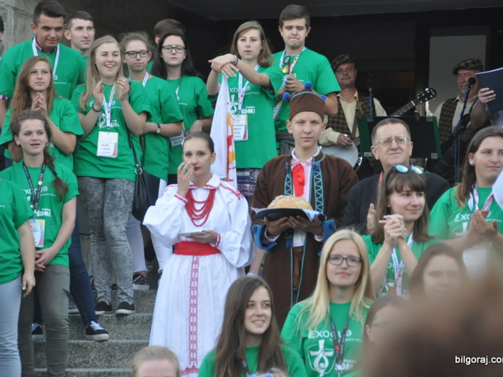 Światowe Dni Młodzieży - pielgrzymi z Litwy przybyli do Biłgoraja (FOTO)