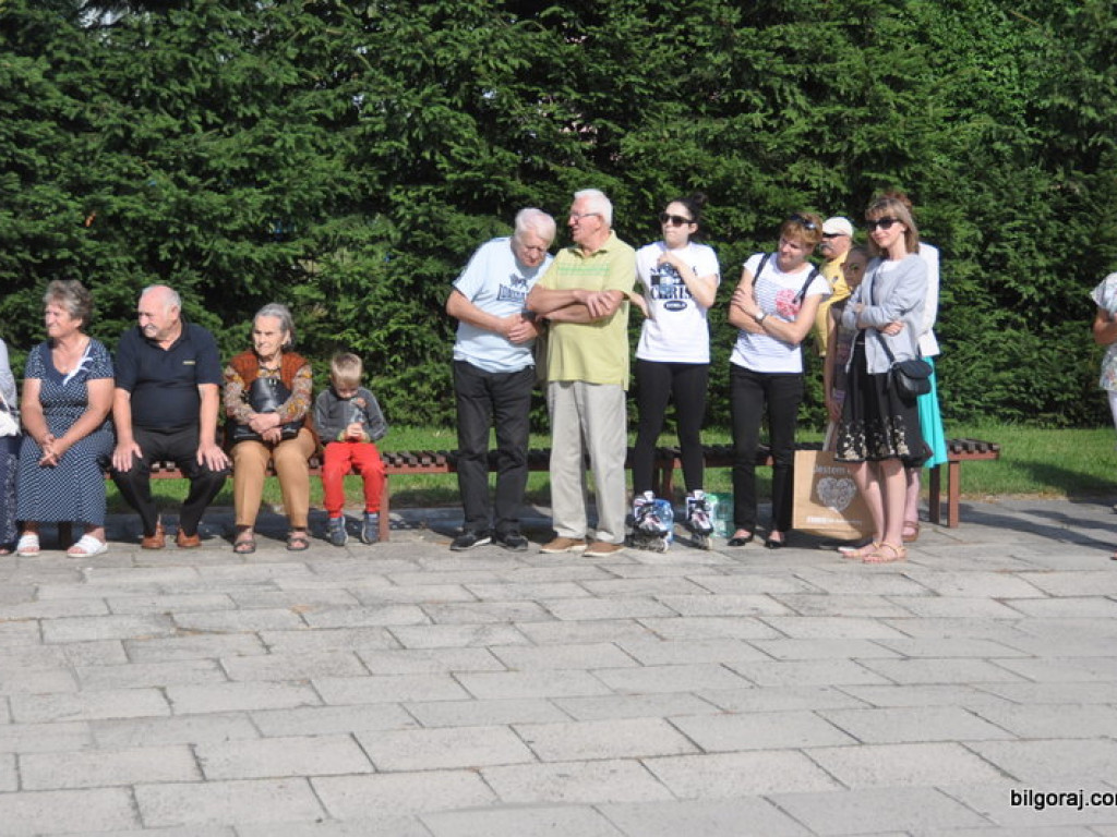 Światowe Dni Młodzieży - pielgrzymi z Litwy przybyli do Biłgoraja (FOTO)