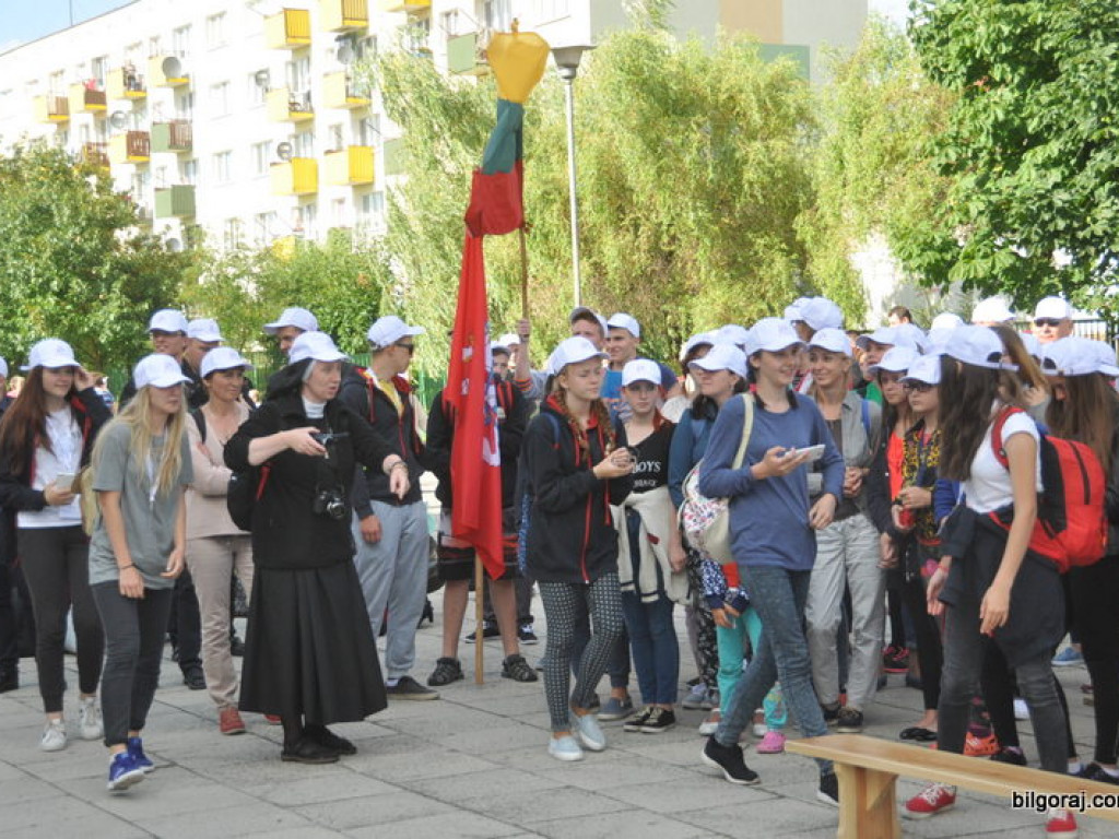 Światowe Dni Młodzieży - pielgrzymi z Litwy przybyli do Biłgoraja (FOTO)