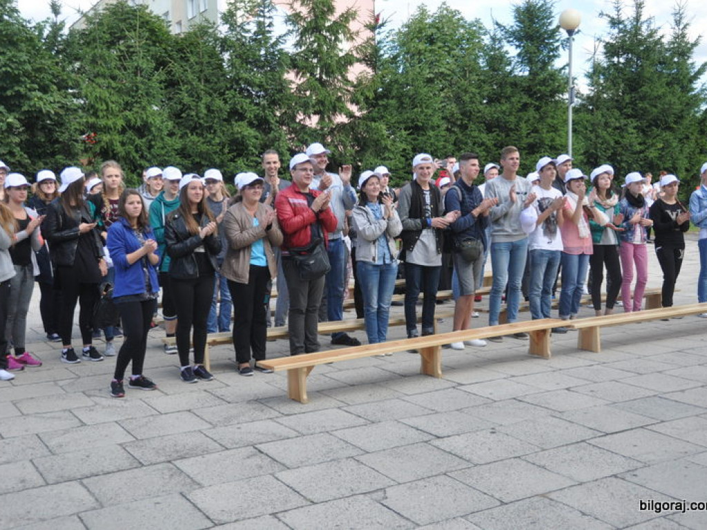 Światowe Dni Młodzieży - pielgrzymi z Litwy przybyli do Biłgoraja (FOTO)