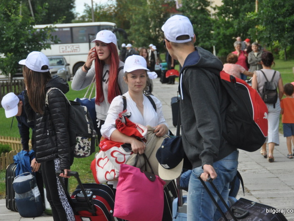 Światowe Dni Młodzieży - pielgrzymi z Litwy przybyli do Biłgoraja (FOTO)