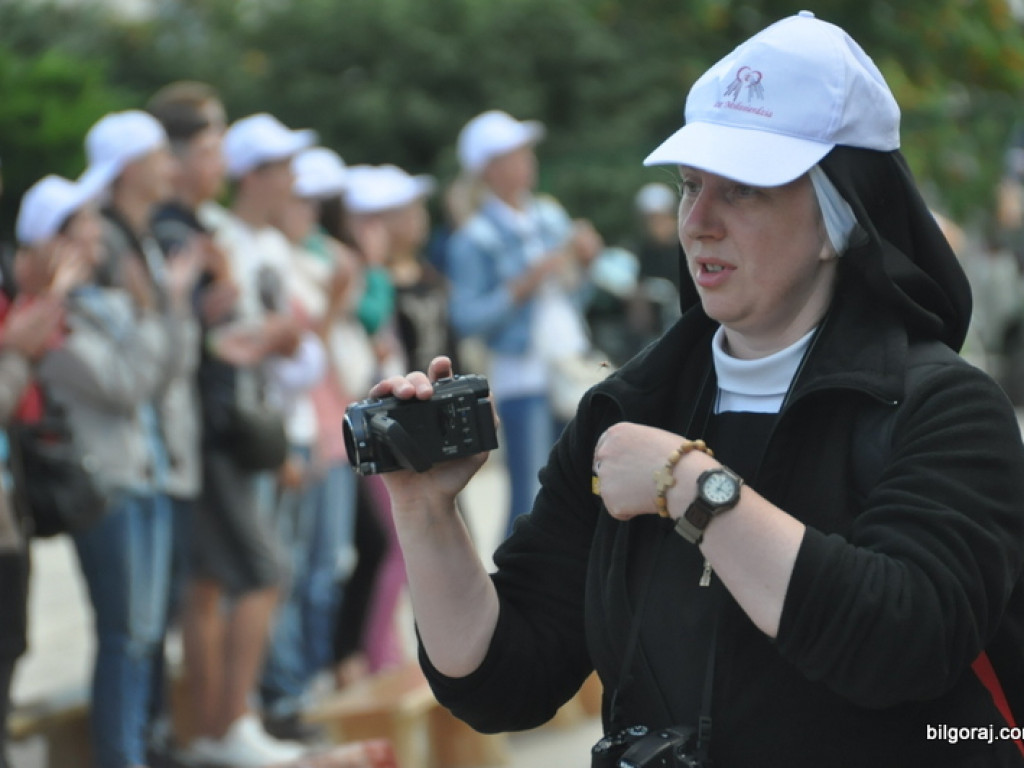 Światowe Dni Młodzieży - pielgrzymi z Litwy przybyli do Biłgoraja (FOTO)