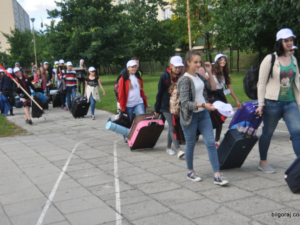 Światowe Dni Młodzieży - pielgrzymi z Litwy przybyli do Biłgoraja (FOTO)