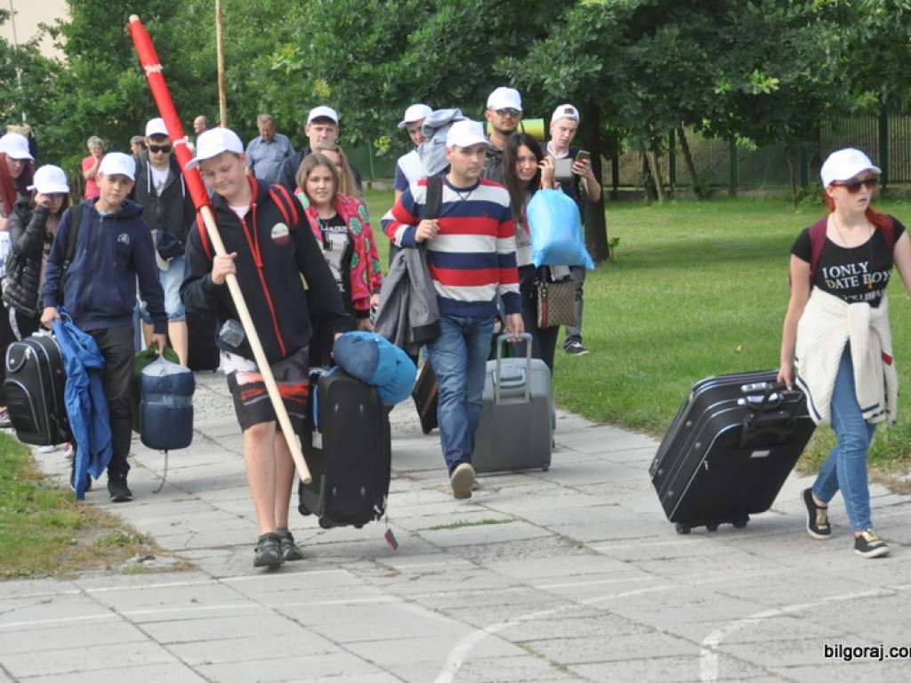 Światowe Dni Młodzieży - pielgrzymi z Litwy przybyli do Biłgoraja (FOTO)
