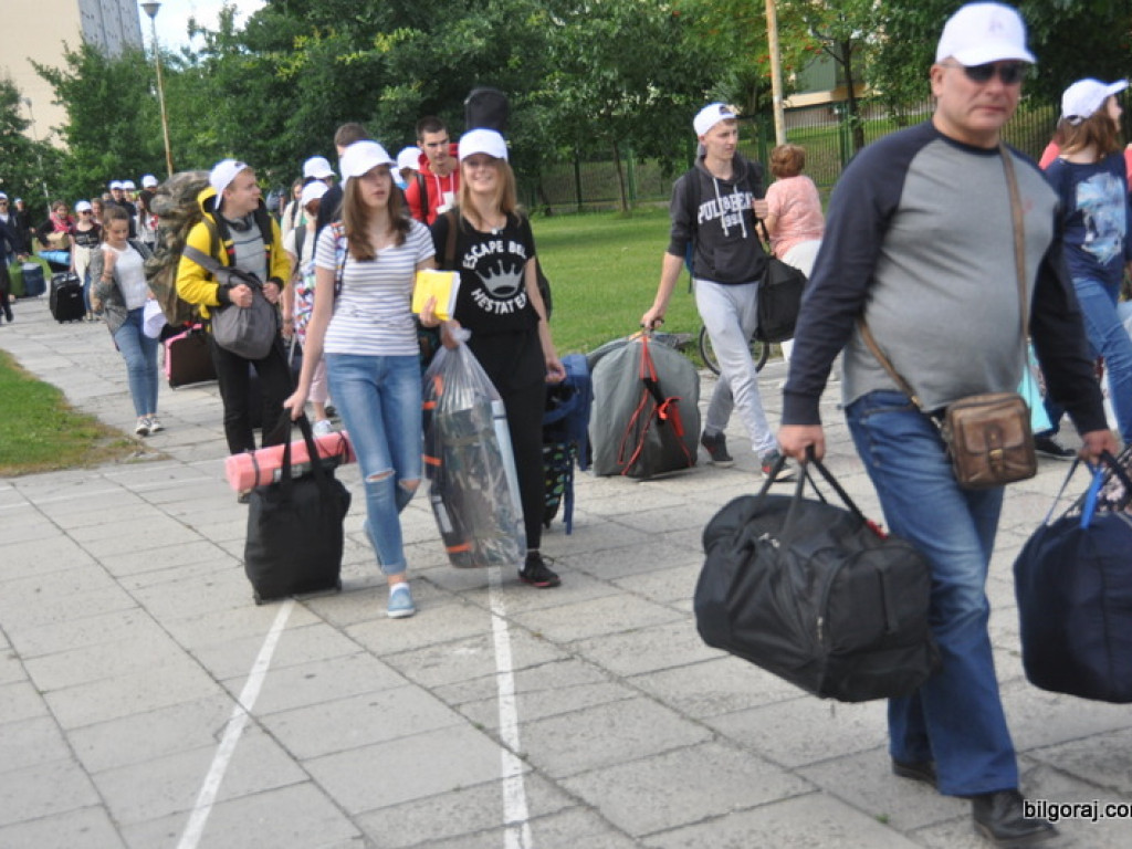 Światowe Dni Młodzieży - pielgrzymi z Litwy przybyli do Biłgoraja (FOTO)