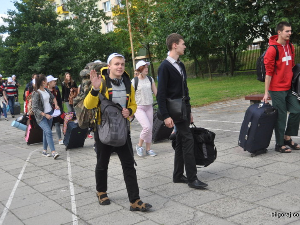 Światowe Dni Młodzieży - pielgrzymi z Litwy przybyli do Biłgoraja (FOTO)