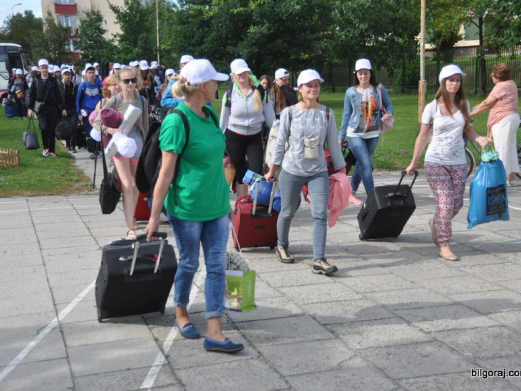 Światowe Dni Młodzieży - pielgrzymi z Litwy przybyli do Biłgoraja (FOTO)