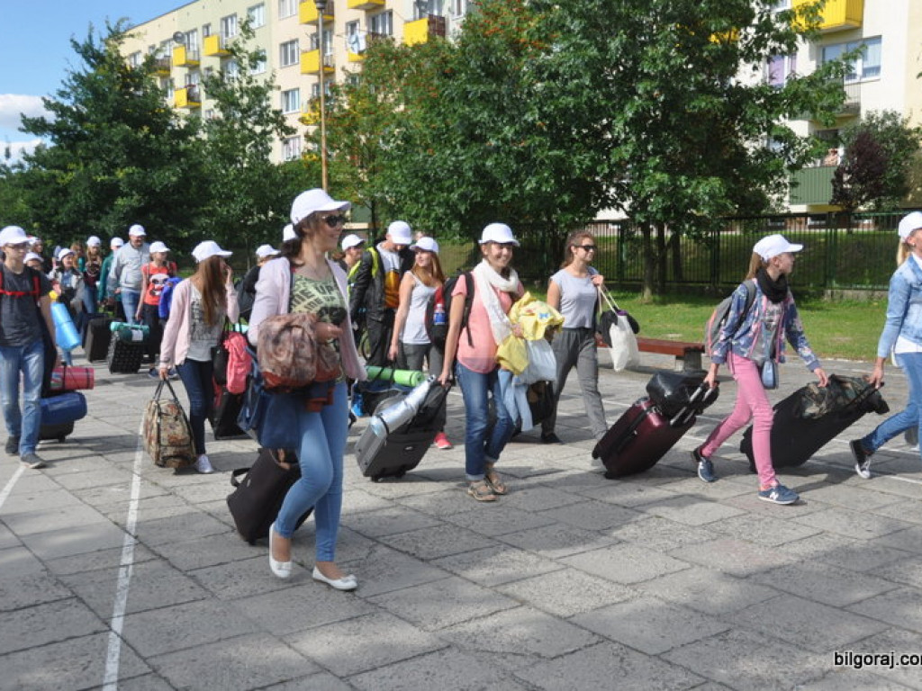 Światowe Dni Młodzieży - pielgrzymi z Litwy przybyli do Biłgoraja (FOTO)