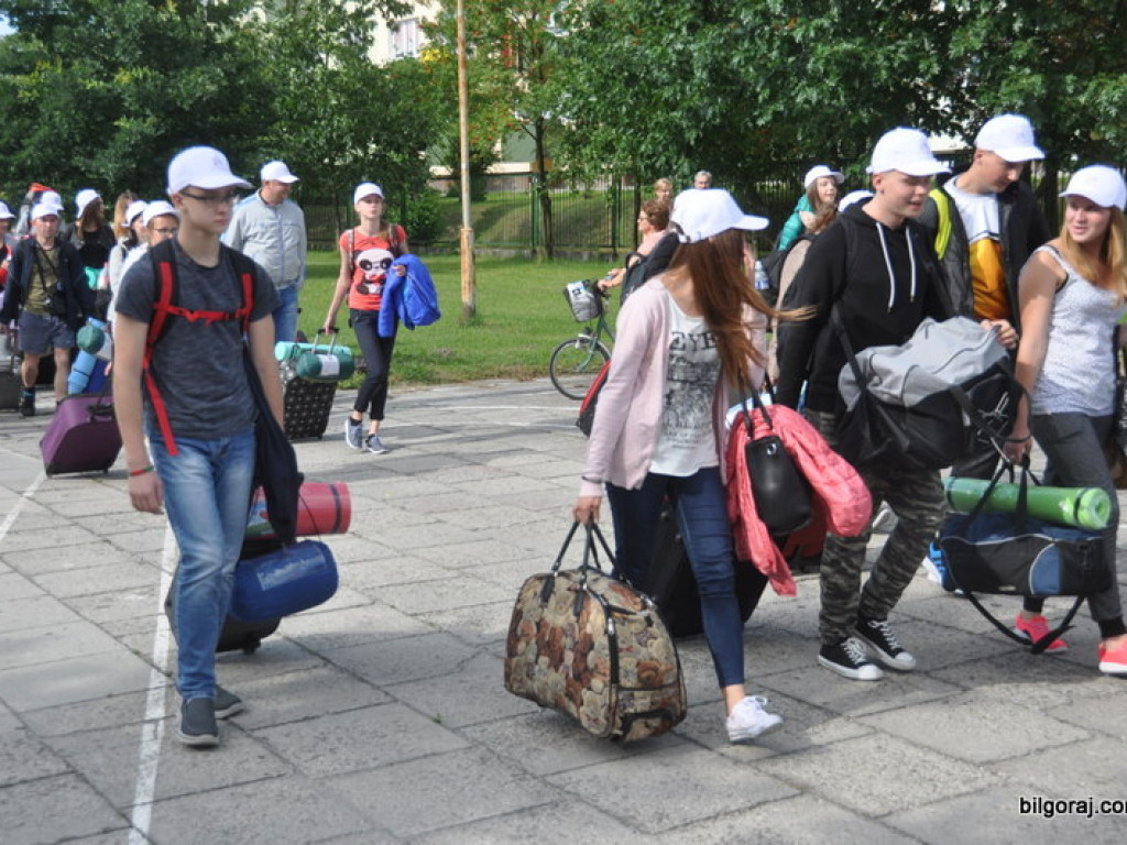 Światowe Dni Młodzieży - pielgrzymi z Litwy przybyli do Biłgoraja (FOTO)