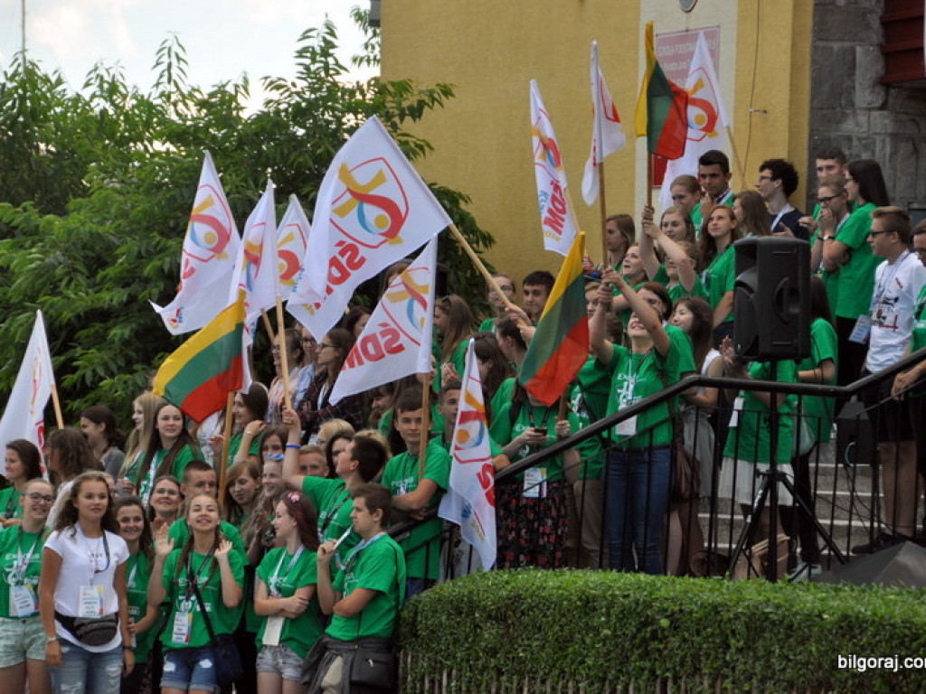 Światowe Dni Młodzieży - pielgrzymi z Litwy przybyli do Biłgoraja (FOTO)