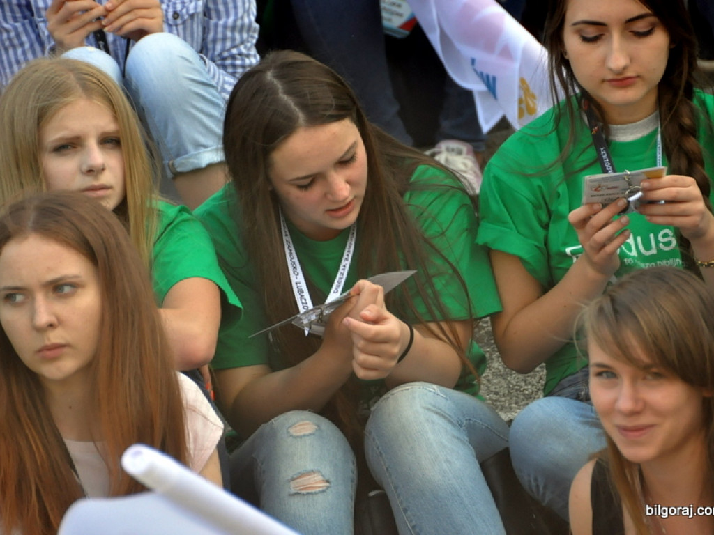 Światowe Dni Młodzieży - pielgrzymi z Litwy przybyli do Biłgoraja (FOTO)