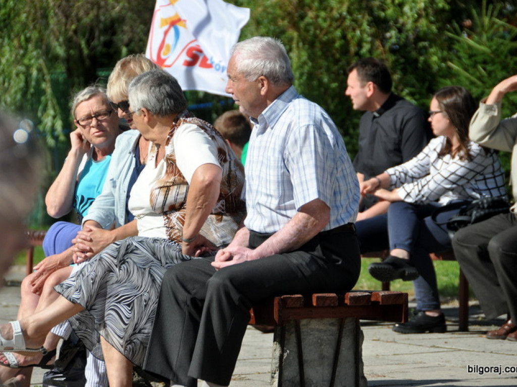 Światowe Dni Młodzieży - pielgrzymi z Litwy przybyli do Biłgoraja (FOTO)