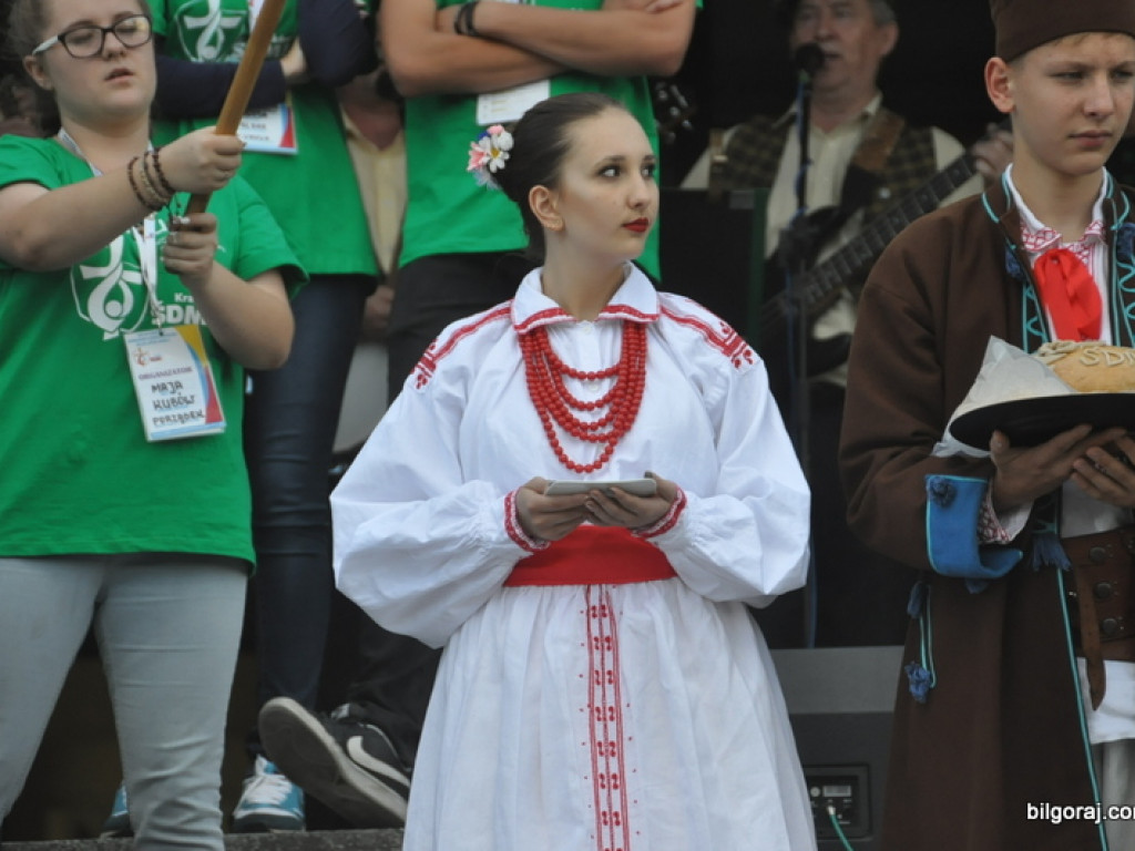 Światowe Dni Młodzieży - pielgrzymi z Litwy przybyli do Biłgoraja (FOTO)