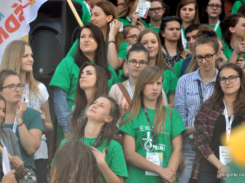 Światowe Dni Młodzieży - pielgrzymi z Litwy przybyli do Biłgoraja (FOTO)