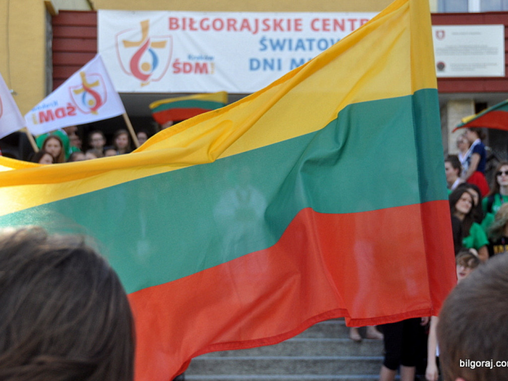 Światowe Dni Młodzieży - pielgrzymi z Litwy przybyli do Biłgoraja (FOTO)