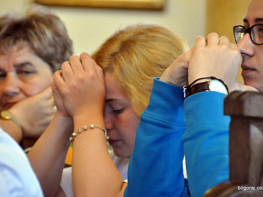 Światowe Dni Młodzieży - pielgrzymi modlili się w świątyni św. Jana Pawła II (FOTO)