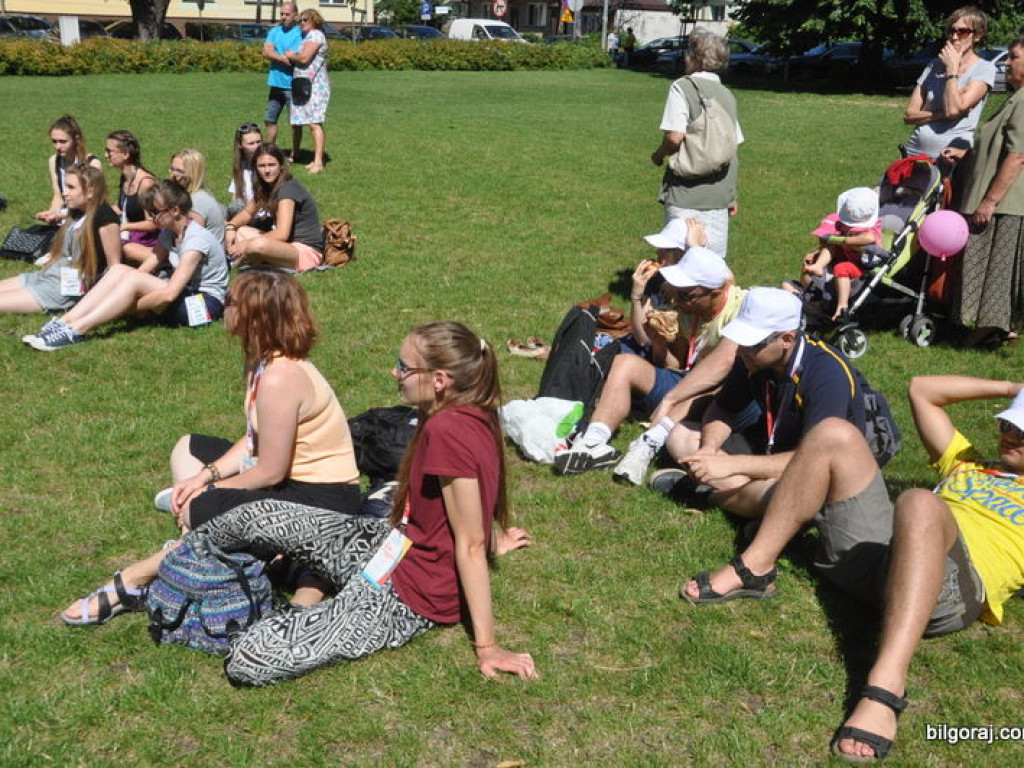 Oficjalne powitanie młodzieży z Litwy w Biłgoraju (FOTO, VIDEO)