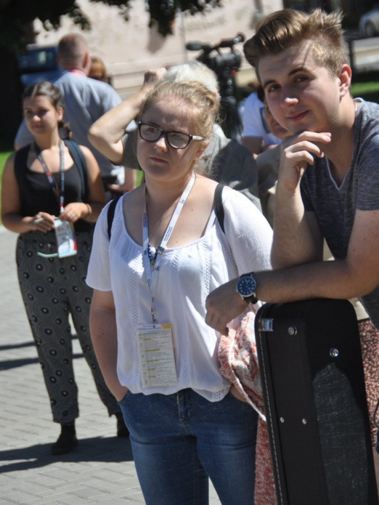 Oficjalne powitanie młodzieży z Litwy w Biłgoraju (FOTO, VIDEO)