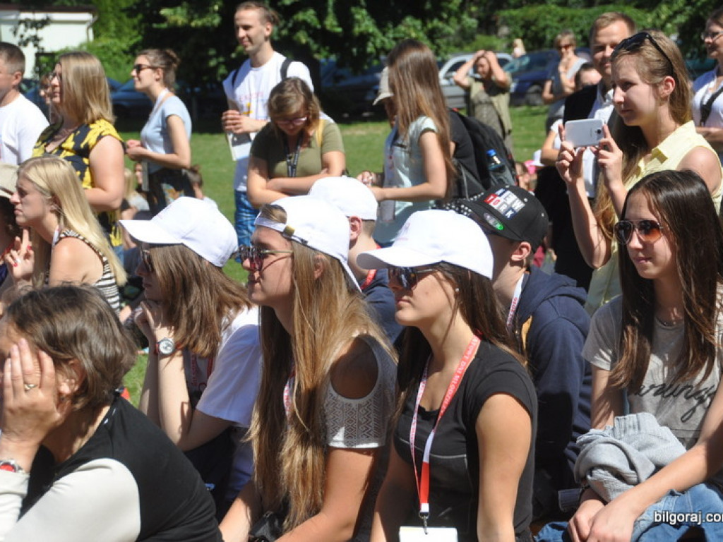 Oficjalne powitanie młodzieży z Litwy w Biłgoraju (FOTO, VIDEO)