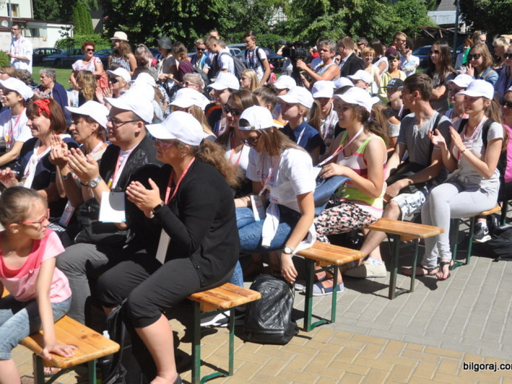 Oficjalne powitanie młodzieży z Litwy w Biłgoraju (FOTO, VIDEO)
