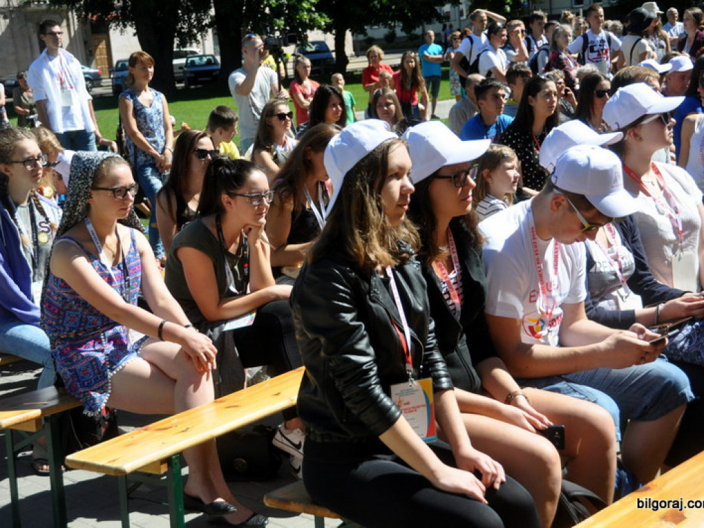 Oficjalne powitanie młodzieży z Litwy w Biłgoraju (FOTO, VIDEO)