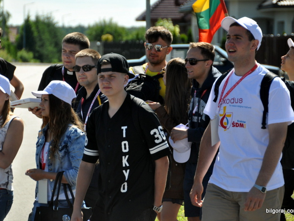 Oficjalne powitanie młodzieży z Litwy w Biłgoraju (FOTO, VIDEO)