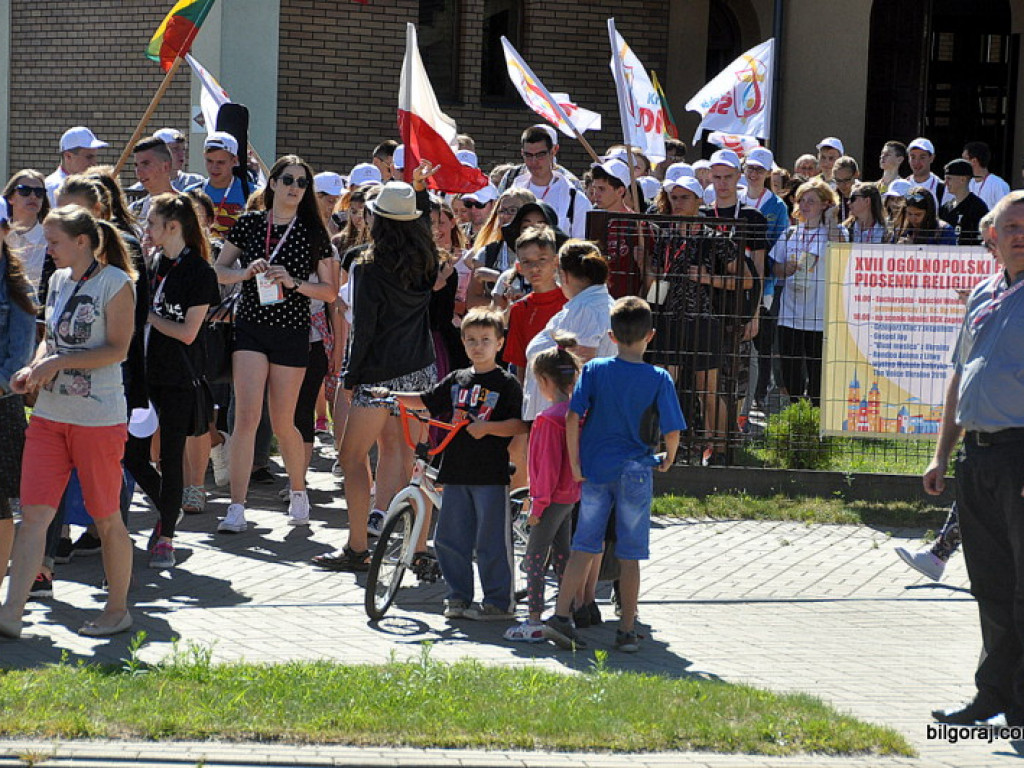 Oficjalne powitanie młodzieży z Litwy w Biłgoraju (FOTO, VIDEO)
