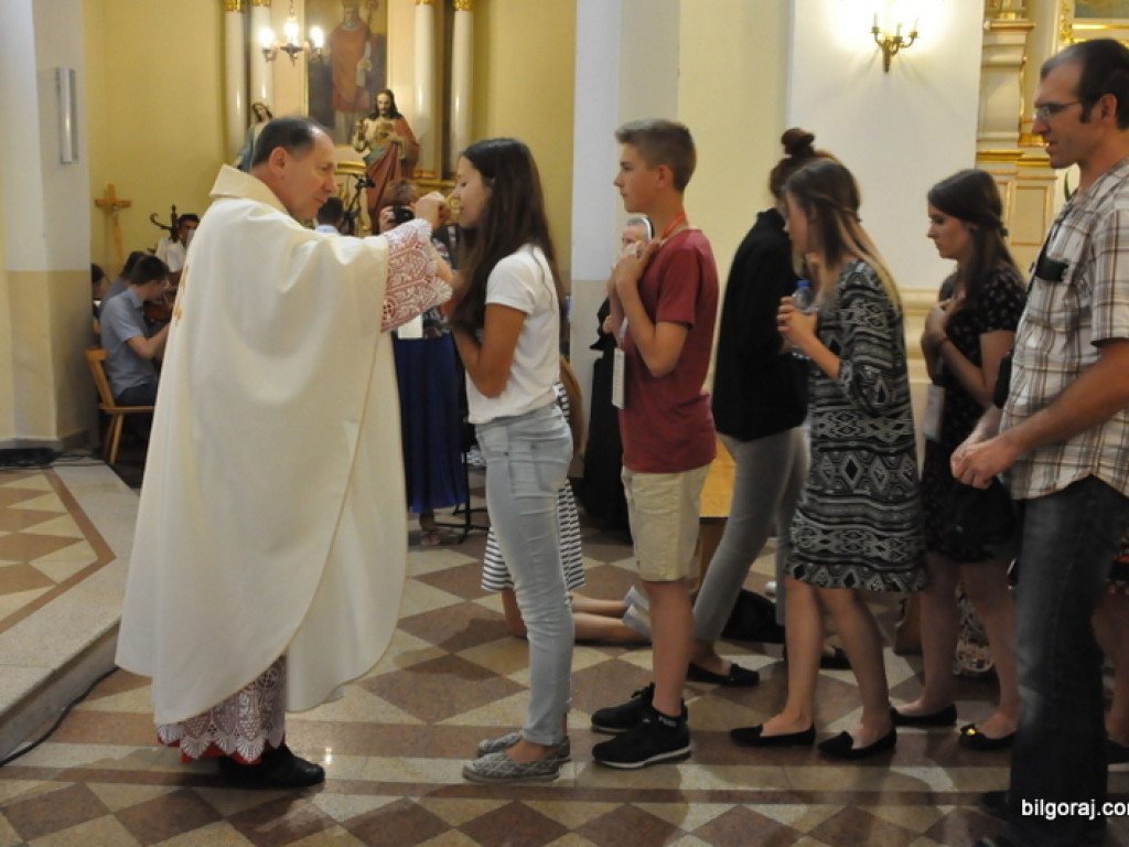 Światowe Dni Młodzieży - młodzież u Maryi Wniebowziętej (FOTO)