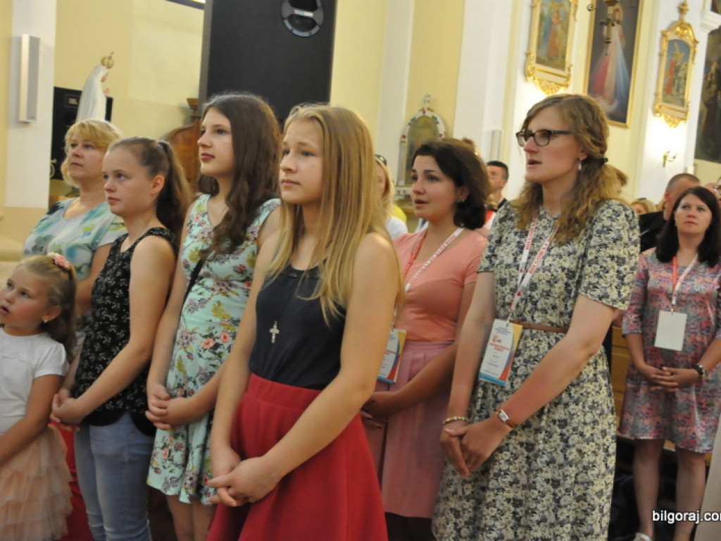 Światowe Dni Młodzieży - młodzież u Maryi Wniebowziętej (FOTO)